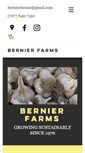 Mobile Screenshot of bernierfarms.com